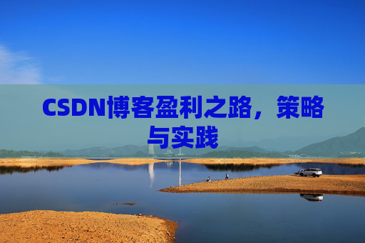 CSDN博客盈利之路，策略与实践